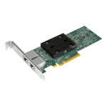 BCM957416A4160C, 10Gbps, 2xRJ45, PCIe Network Adapter