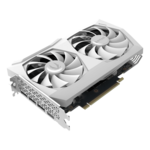 GeForce RTX™ 3060 Ti AMP White Edition LHR, 1410 - 1755MHz, 8GB GDDR6, Graphics Card