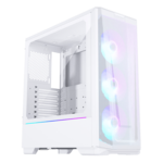 Eclipse G360A, Tempered Glass, No PSU, E-ATX, White, Mid Tower Case
