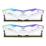 32GB (2 x 16GB) DELTA RGB DDR5 5600MHz, CL32, White, RGB LED, DIMM Memory