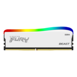 16GB FURY Beast DDR4 3200MT/s, CL16, White, RGB LED, DIMM Memory