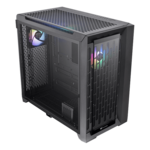 CTE C750 TG ARGB, Tempered Glass, No PSU, E-ATX, Black, Full Tower Case