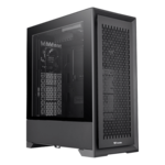 CTE T500 Air, Tempered Glass, No PSU, E-ATX, Black, Full Tower Case