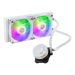 MasterLiquid 240L Core ARGB, White, 240mm Radiator, Liquid Cooling System