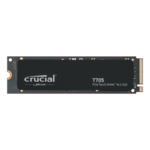 4TB T705, 14100 / 12600 MB/s, TLC NAND, PCIe NVMe 5.0 x4, M.2 2280 SSD