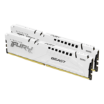 32GB (2 x 16GB) FURY Beast DDR5 6000MHz, EXPO, CL30, White, DIMM Memory