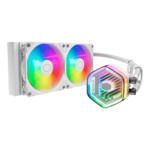 MasterLiquid 240 Atmos White, 240mm Radiator, Liquid Cooling System