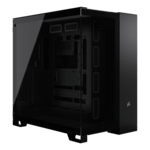 6500X, Tempered Glass, No PSU, ATX, Black, Mid Tower Case