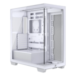 3500X Tempered Glass, No PSU, E-ATX, White, Mid Tower Case