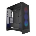 H7 Flow RGB (2024), Tempered Glass, No PSU, E-ATX, Black, Mid Tower Case