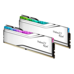 96GB (2 x 48GB) Trident Z5 Royal DDR5 6400MT/s, CL32, Silver, RGB LED, DIMM Memory - TAA Compliant