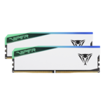 48GB (2 x 24GB) Viper Elite 5 RGB DDR5 7000MT/s, CL32, White, RGB LED, DIMM Memory