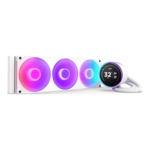 Kraken Elite 360 RGB (2024), White, 360mm Radiator, Liquid Cooling System