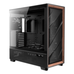 FLUX Pro, Tempered Glass, No PSU, E-ATX, Black, Full Tower Case