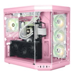 Y70, Tempered Glass, No PSU, E-ATX, Strawberry Milk (Star), Mid Tower Case