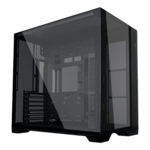 O11 VISION COMPACT, Tempered Glass, No PSU, E-ATX, Black, Mid Tower Case