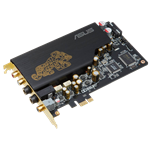 Xonar Essence STX, Internal, 7.1 channels, 24-bit 192KHz, w /Amplifier, S/PDIF, PCI Express 2.0 x1, Retail Sound Card