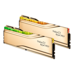 64GB (2 x 32GB) Trident Z5 Royal Neo DDR5 6000MT/s, CL26, Gold, RGB LED, DIMM Memory - TAA Compliant