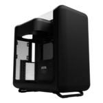 X50, Tempered Glass, No PSU, E-ATX, Pitch Black, Mid Tower Case
