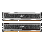16GB (2 x 8GB) SP016GXLZU320BDAJ5 DDR4 3200MT/s, CL16, Black/Grey, DIMM Memory