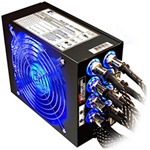 Mach 1 ABT-1000MA1S 1000W Power Supply, 80 Plus®, 24-pin ATX12V 2x EPS12V, 6x +12V Rails, 2x 6-pin + 2x 8-pin PCIe, Retail