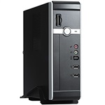 PC78131 Black Mini-ITX Chassis, 2.5&quot; HDD /1, Slim Optical, mini-ITX, 60W PSU, Steel