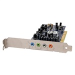 Sound Blaster® X-Fi™ Xtreme Audio, 7.1 channels, 24-bit 96KHz, PCI