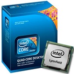 Core™ i7-870 Quad-Core 2.93GHz, LGA1156, 2.5 GT/s, 8MB L3 Cache, 45nm, 95W, EM64T EIST VT XD, Retail