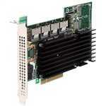 RS2WG160 SAS/SATA 6 Gb/s RAID Controller, 16-ports, Levels 0/1/5/6/10/50/60, DDR2 512MB ECC, PCIe x8, Retail