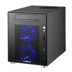 PC-V354B, No PSU, microATX, Black, Mini Tower Case