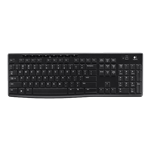 K270, Wireless, Black, Membrane Standard Keyboard