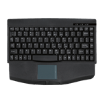 ACK-540UB, w/ Touchpad, Wired, Black, Membrane Compact Keyboard