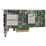 1860 Fabric Adapter, 10GbE, 2Gb Fibre Channel, PCIe 2.0 x8, SR SFP+ /2, Full Height / Low-profile