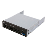 SST-FP37, Internal, 3.5&quot; Bay, USB 3.0, Card Reader