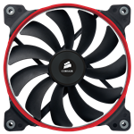 Air AF140 Quiet Edition High Airflow 140mm, 1150 RPM, 67.8 CFM, 24 dBA Cooling Fan