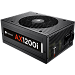 AX1200i, 80 PLUS Platinum 1200W, Fully Modular, ATX Power Supply