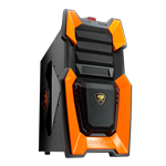 Challenger w/ Window, No PSU, ATX, Black/Orange, Mid Tower Case