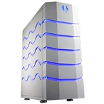 Colossus White Full Tower Case, EATX, 8 Slots, No PSU, Steel/Plastic