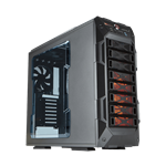 GR One w/ Window, No PSU, E-ATX, Grey, Full Tower Case