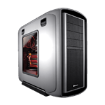 Graphite Series 600T w/ Window, No PSU, E-ATX, Silver, Mid Tower Case