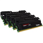 16GB (4 x 4GB) HyperX Beast XMP Black PC3-19200 DDR3 2400MHz CL11 1.65V SDRAM DIMM, Non-ECC