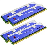 8GB (4 x 2GB) HyperX PC3-12800 DDR3 1600MHz CL8 (8-8-8) 1.65V SDRAM DIMM, Non-ECC