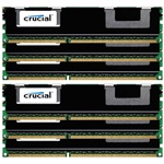 24GB (6 x 4GB) Dual-Rank PC3-8500 DDR3 1066MHz CL7 SDRAM DIMM, ECC Registered