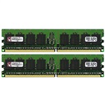 8GB (2 x 4GB) ValueRAM™ Dual-Rank PC2-5300 DDR2 667MHz CL5 1.8V SDRAM DIMM, ECC Registered