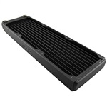 EX360 Triple 120mm Fan Radiator, 2x 1/4", Low Profile, Copper/Brass