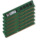 24GB (6 x 4GB) ValueRAM™ Dual-Rank PC3-10600 DDR3 1333MHz CL9 SDRAM DIMM, ECC Registered