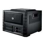 HAF XB EVO, No PSU, ATX, Black, Cube Case