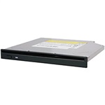 AD-7670S Slim Black Slot Loading 8x DVD±R/RW Dual Layer Burner, SATA
