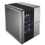 Carbide Series Air 540 w/ Window, No PSU, E-ATX, Silver, Cube Case