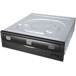 iHAS124-14, DVD 24x / CD 48x, DVD-Writer, 5.25-Inch, Optical Drive
